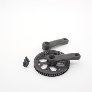 ACADEMY belt Kurbelsatz 14", 48T 89mm